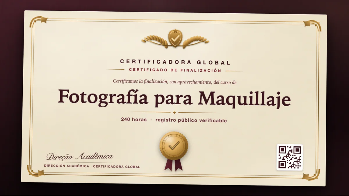 Portada del curso Fotografía para Maquillaje