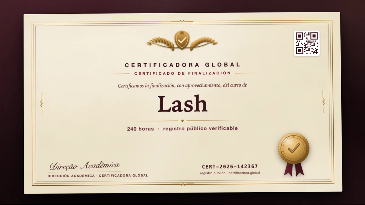 Portada del curso Lash