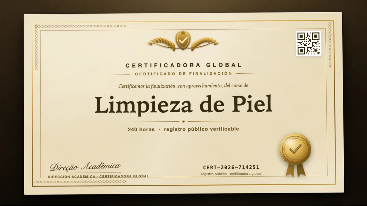 Portada del curso Limpieza de Piel