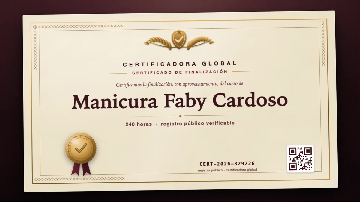 Portada del curso Manicura Faby Cardoso