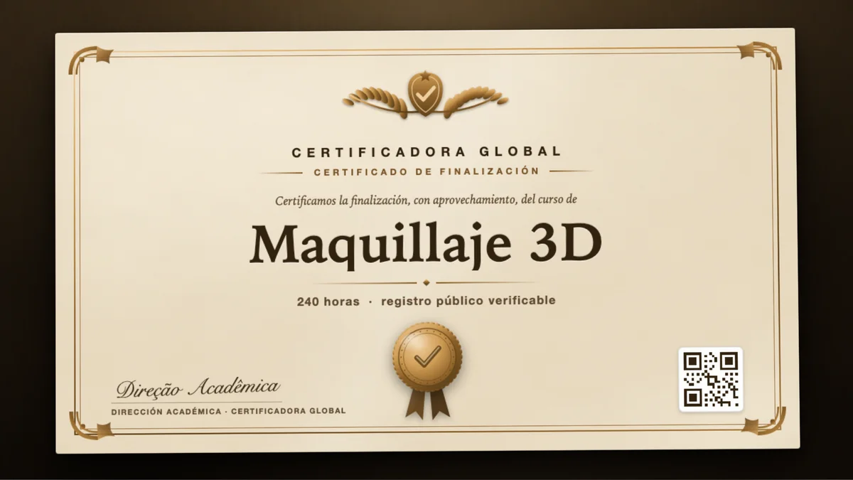 Portada del curso Maquillaje 3D