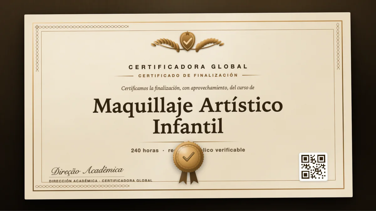 Portada del curso Maquillaje Artístico Infantil