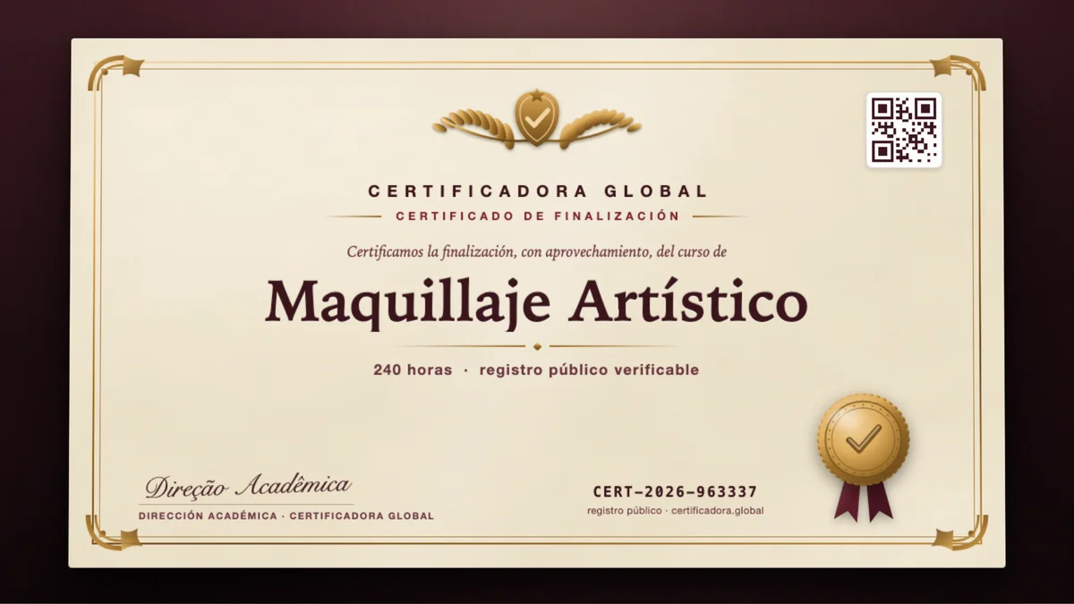 Portada del curso Maquillaje Artístico