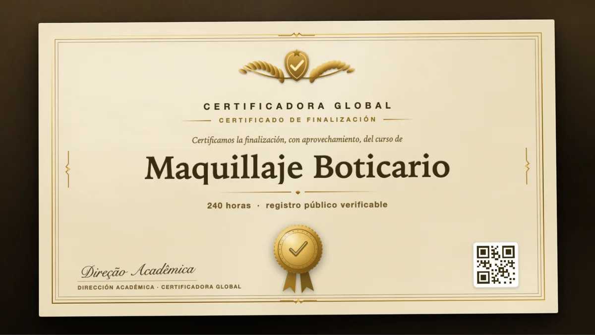 Portada del curso Maquillaje Boticario