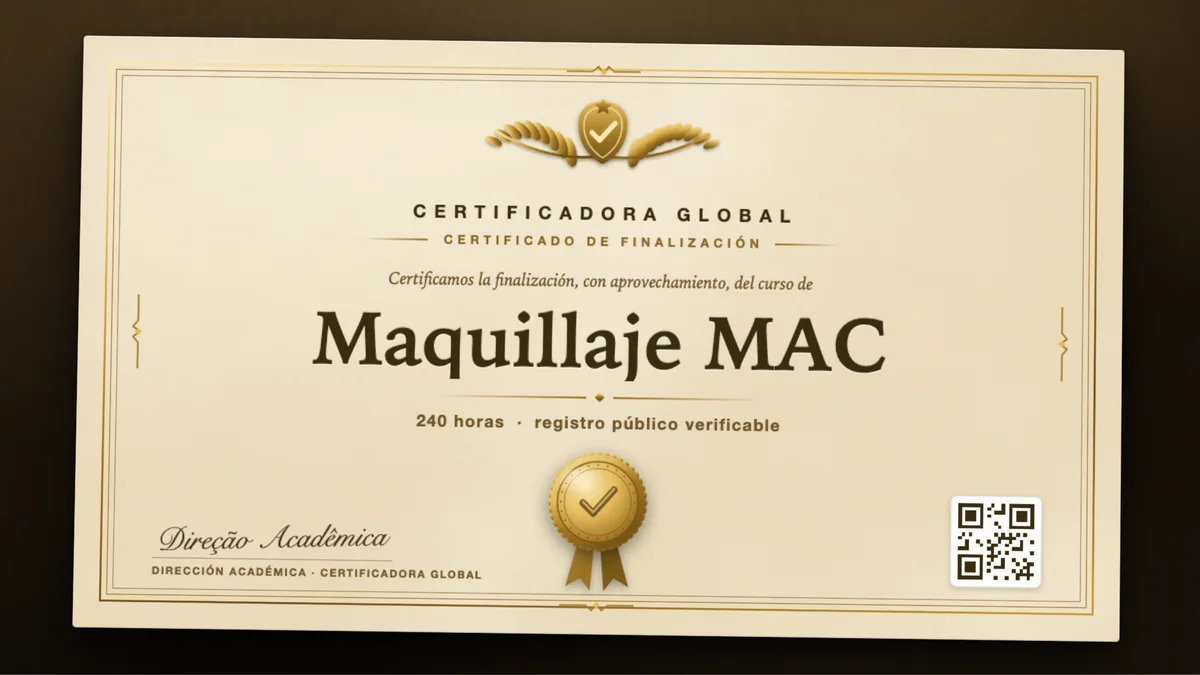 Portada del curso Maquillaje MAC