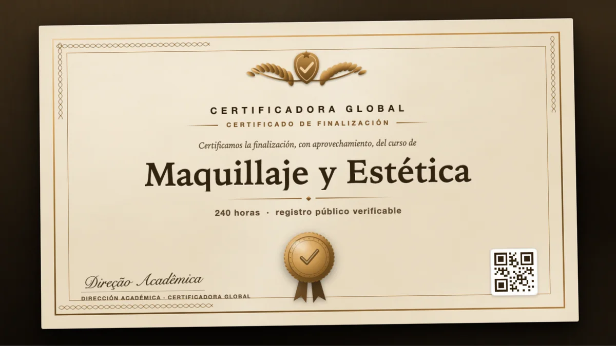 Portada del curso Maquillaje y Estética