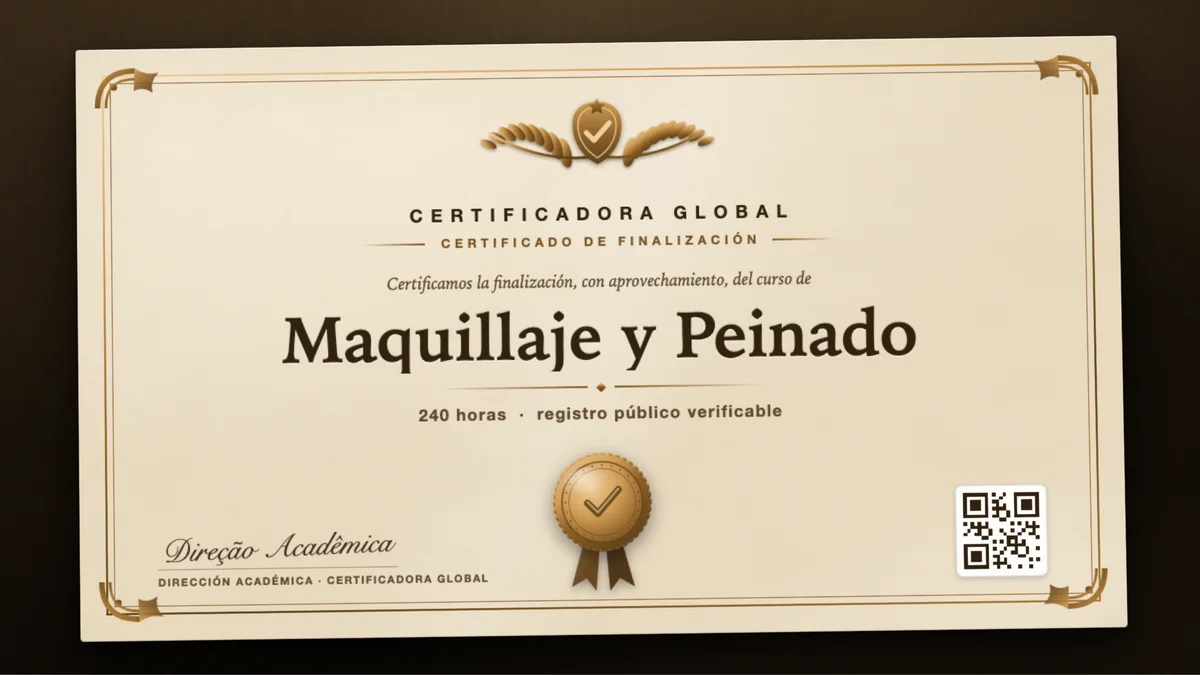 Portada del curso Maquillaje y Peinado