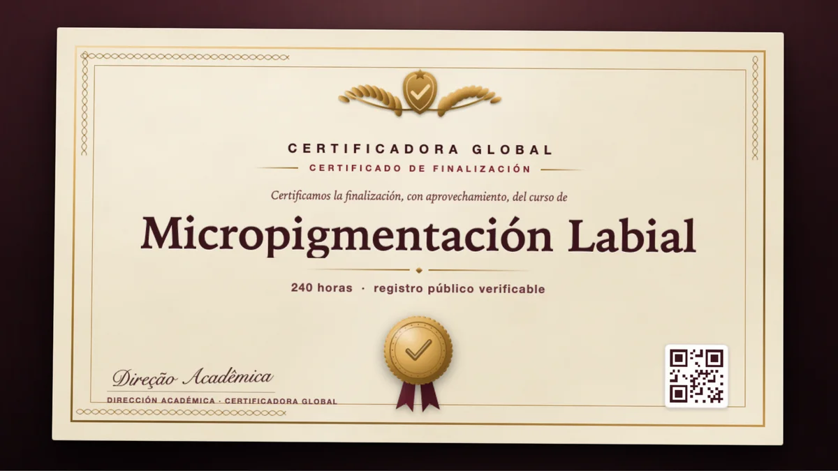 Portada del curso Micropigmentación Labial