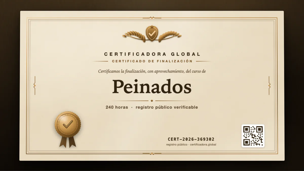 Portada del curso Peinados