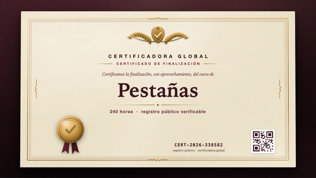 Portada del curso Pestañas