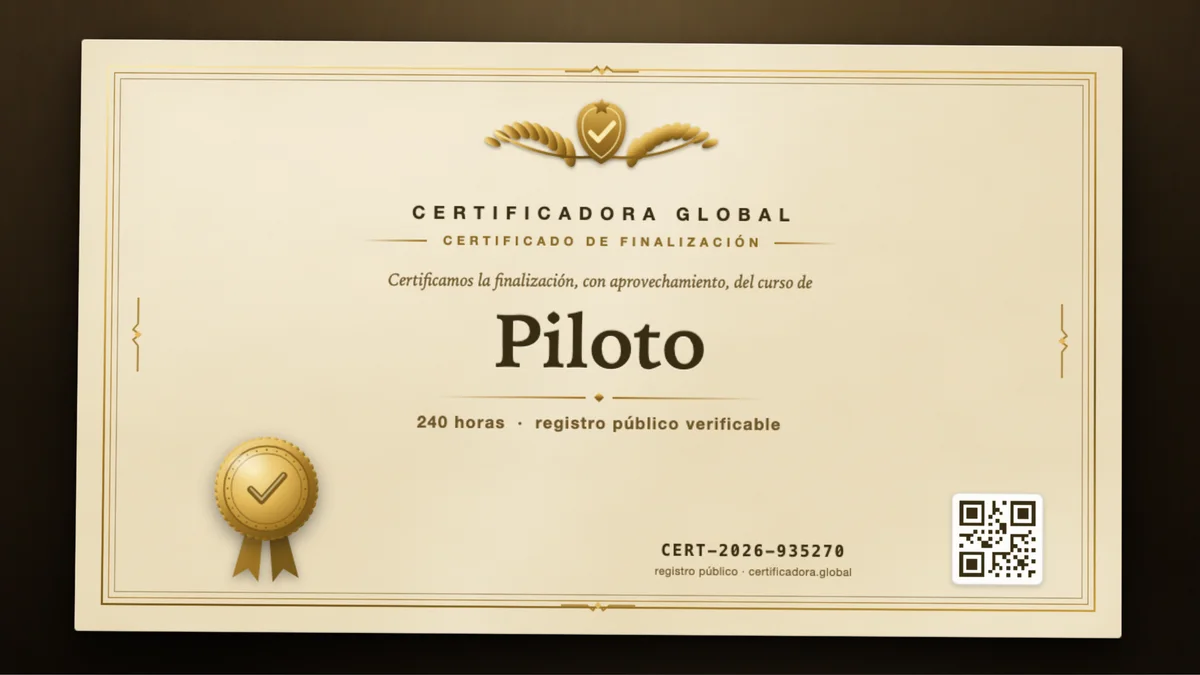 Portada del curso Piloto
