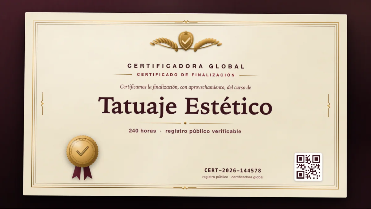 Portada del curso Tatuaje Estético