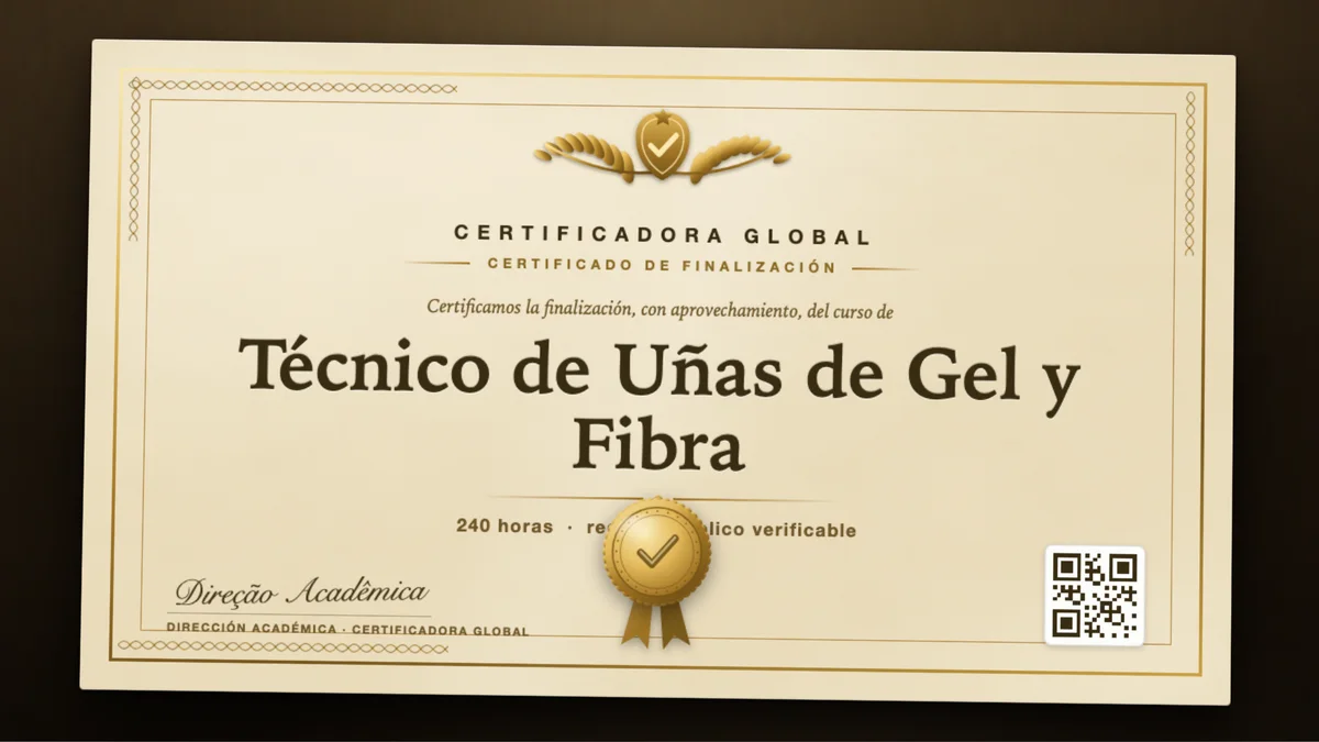 Portada del curso Técnico de Uñas de Gel y Fibra