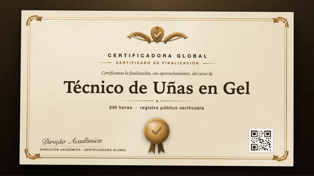 Portada del curso Técnico de Uñas en Gel