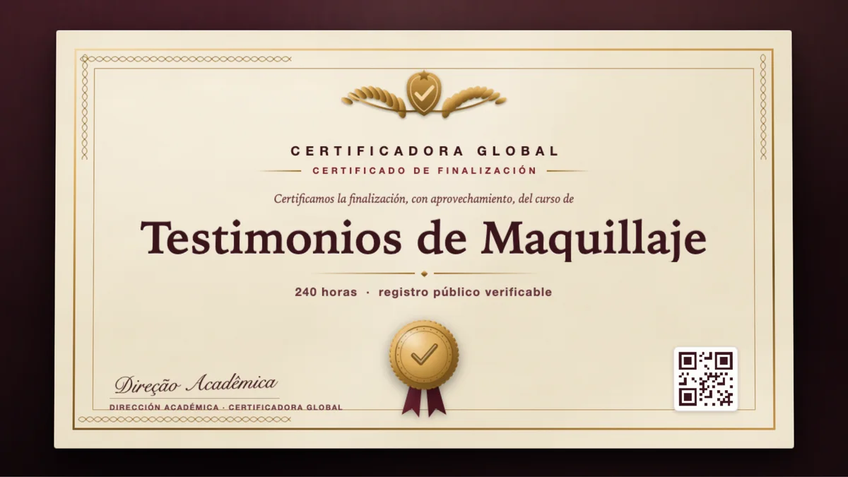 Portada del curso Testimonios de Maquillaje