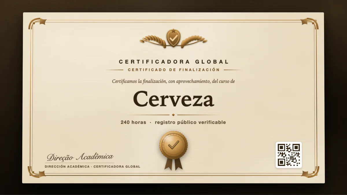 Portada del curso Cerveza