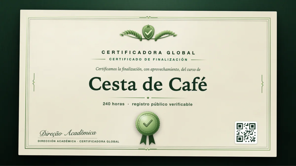 Portada del curso Cesta de Café