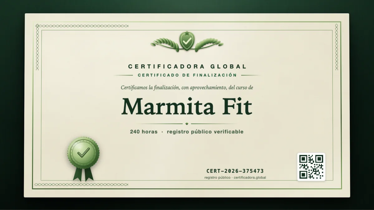 Portada del curso Marmita Fit