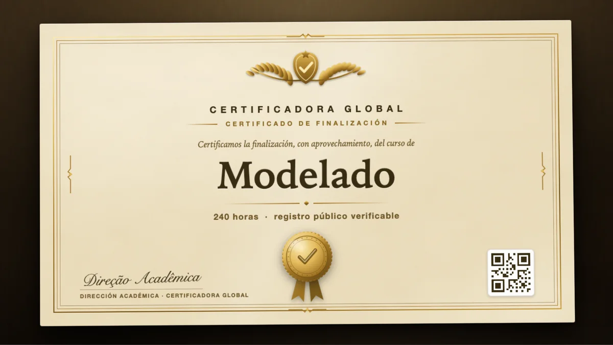 Portada del curso Modelado