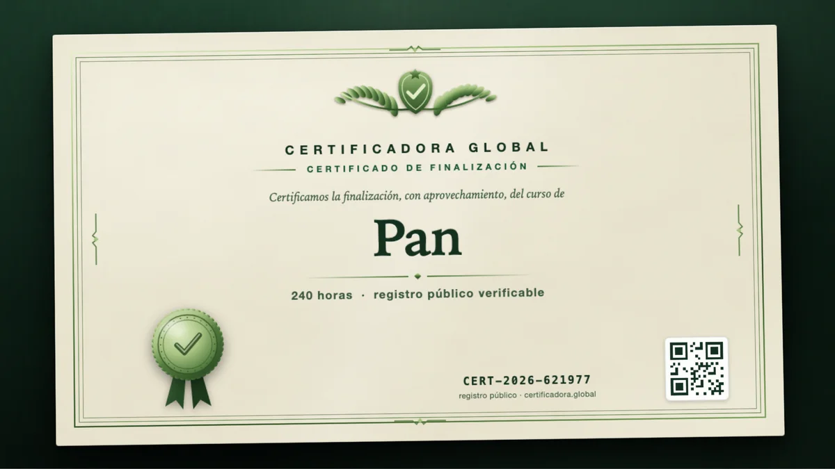 Portada del curso Pan