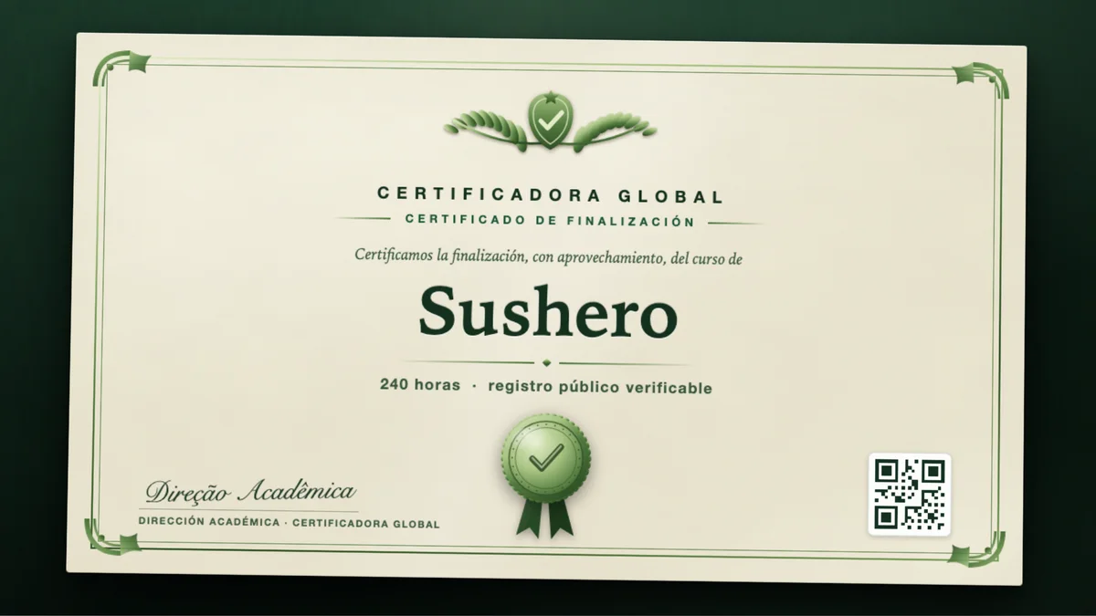 Portada del curso Sushero