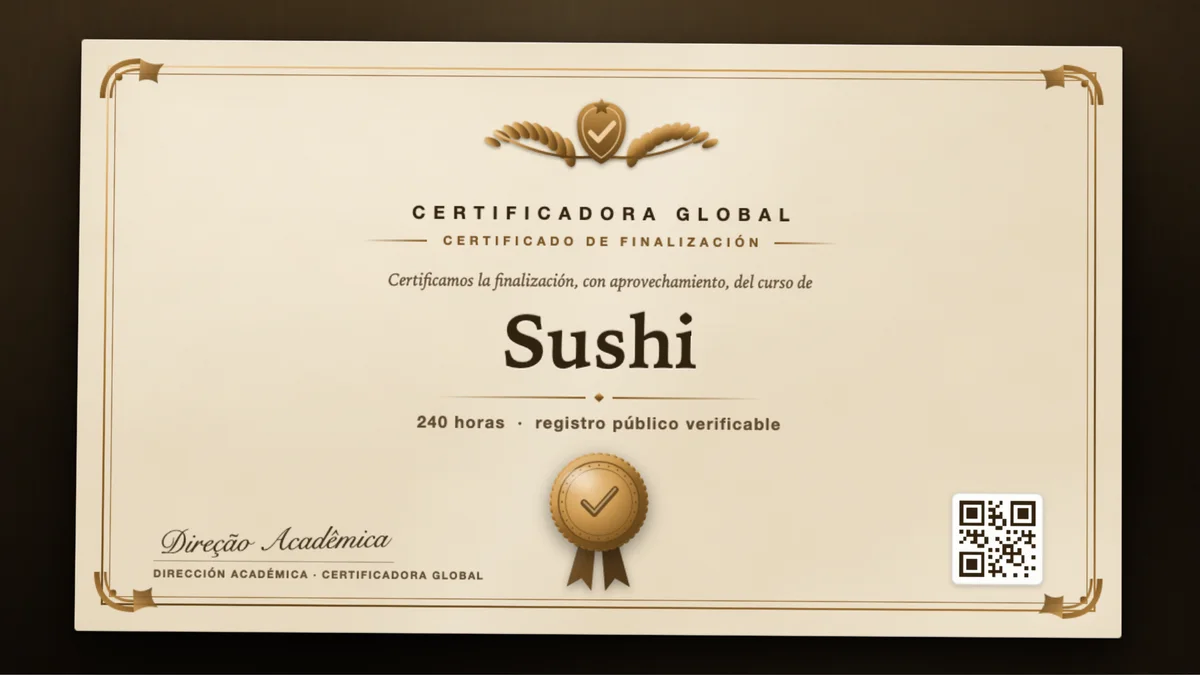 Portada del curso Sushi
