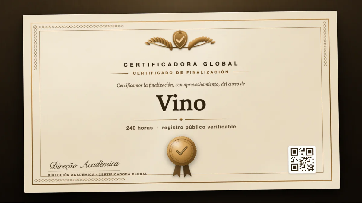 Portada del curso Vino