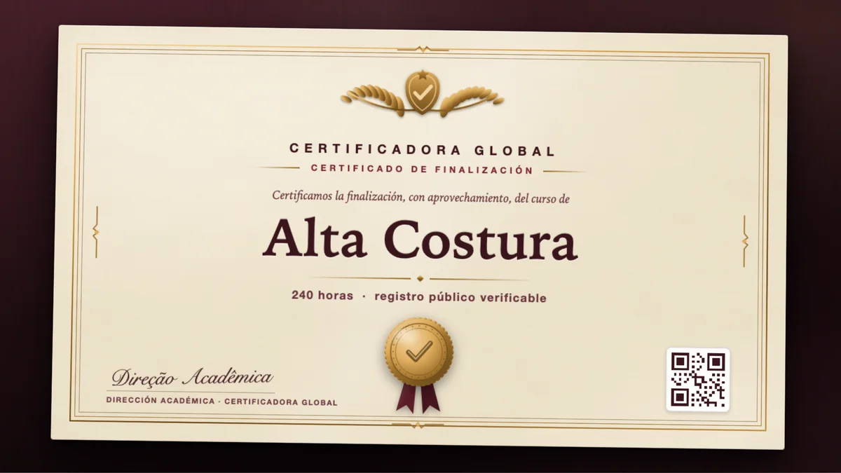 Portada del curso Alta Costura