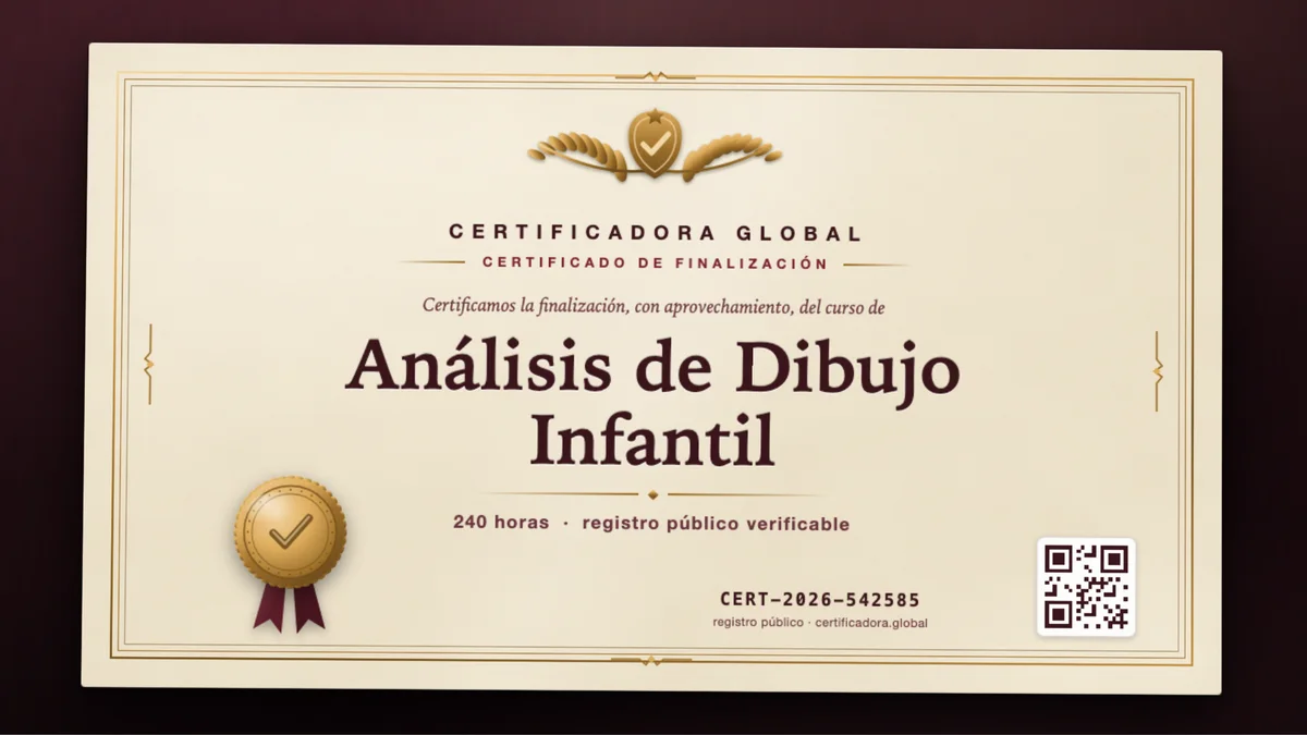 Portada del curso Análisis de Dibujo Infantil