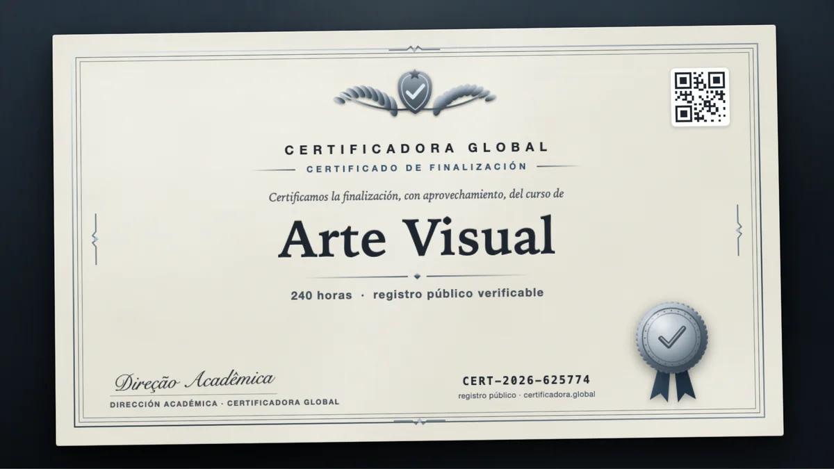 Portada del curso Arte Visual