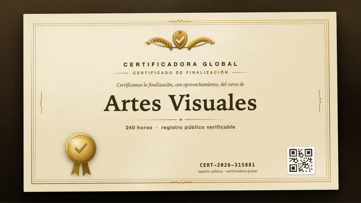 Portada del curso Artes Visuales
