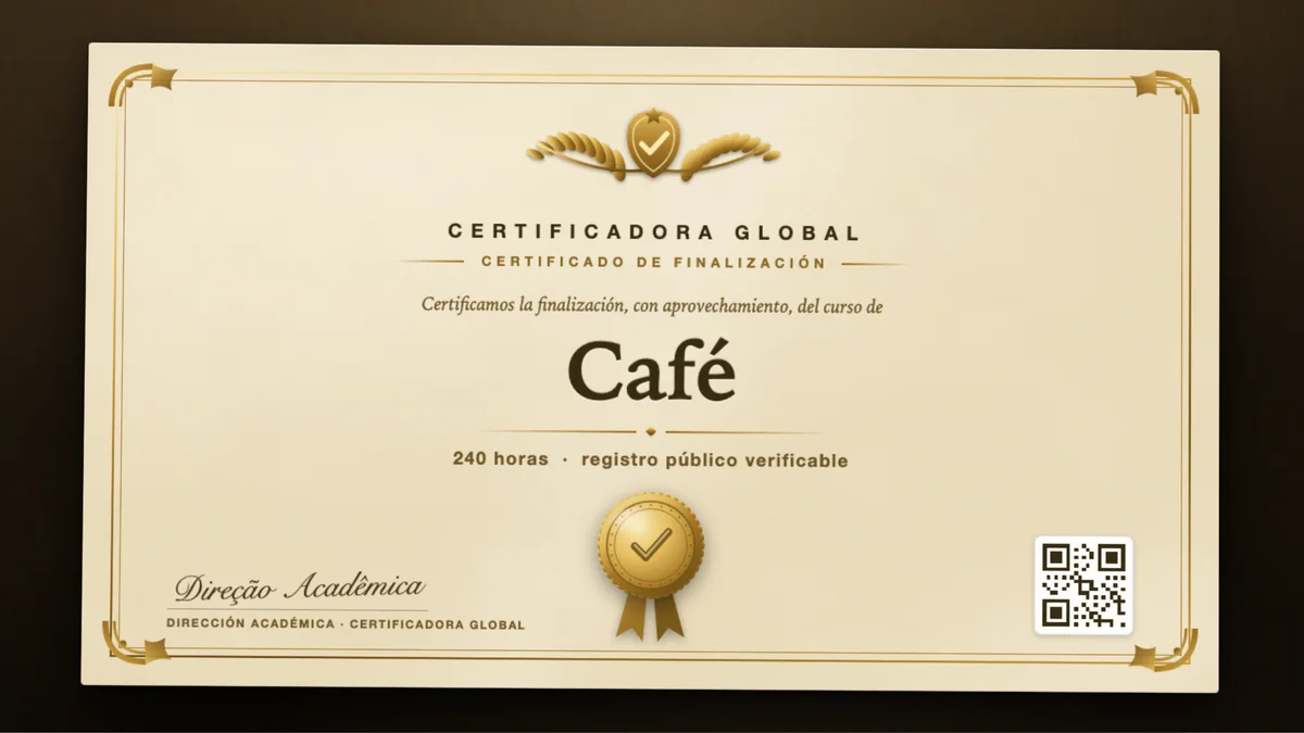 Portada del curso Café