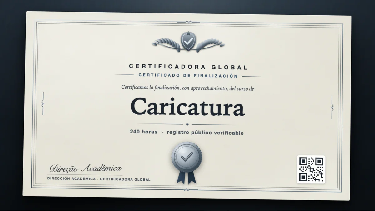 Portada del curso Caricatura