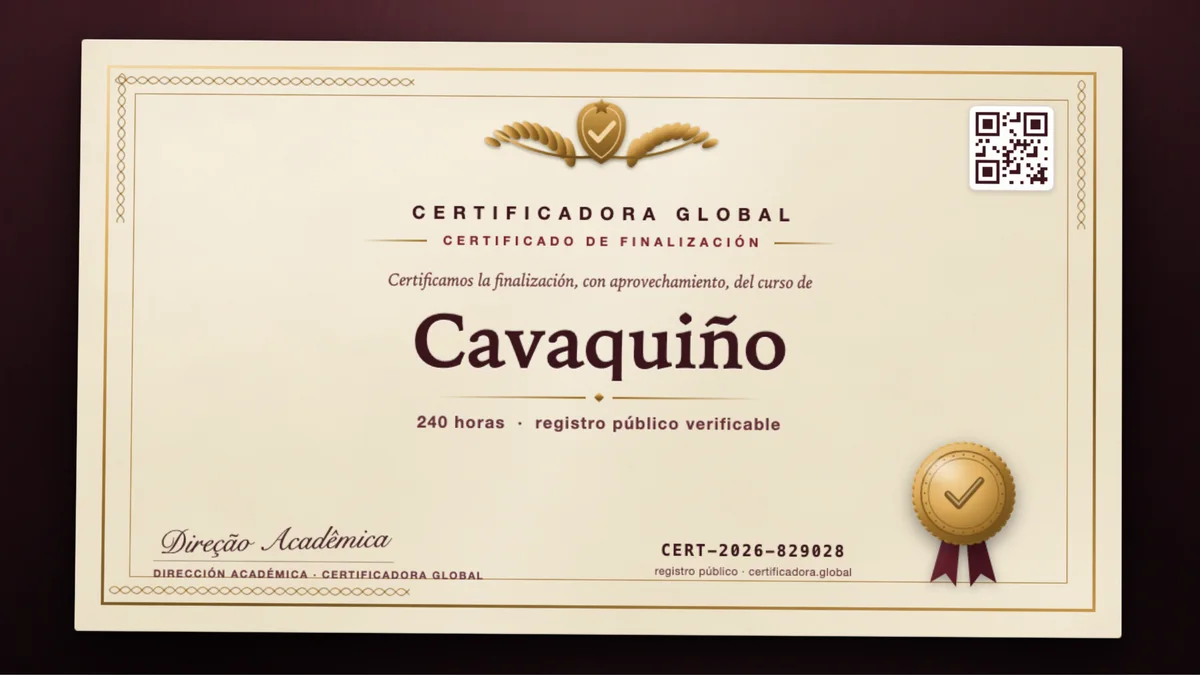Portada del curso Cavaquiño