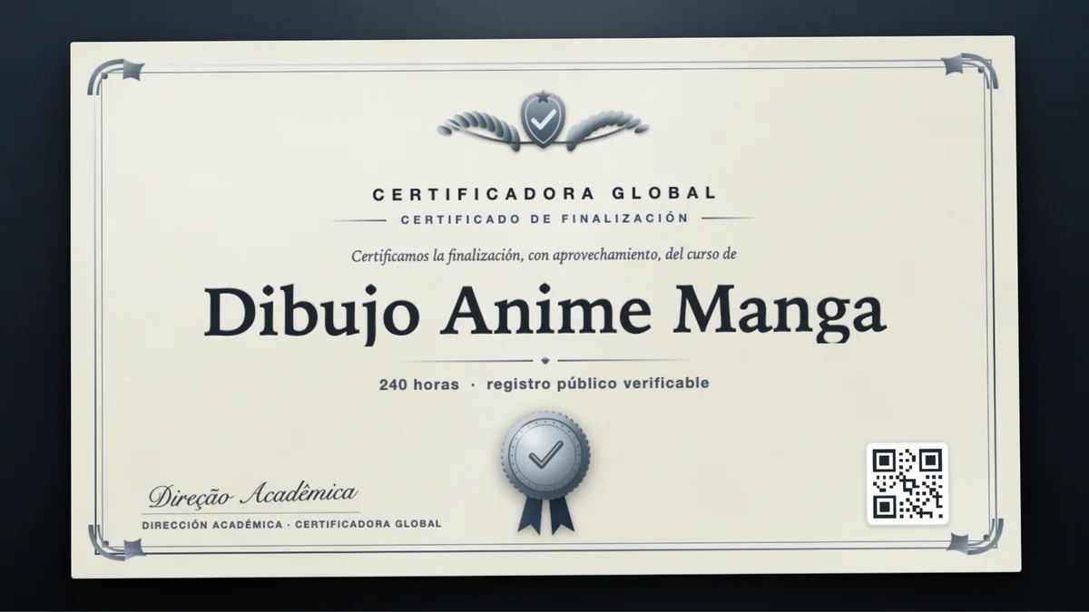 Portada del curso Dibujo Anime Manga