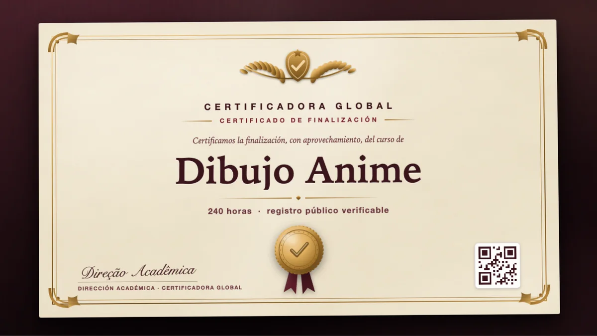 Portada del curso Dibujo Anime