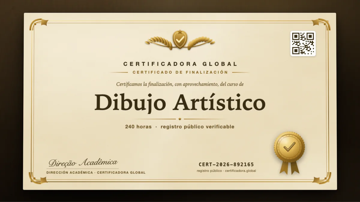 Portada del curso Dibujo Artístico