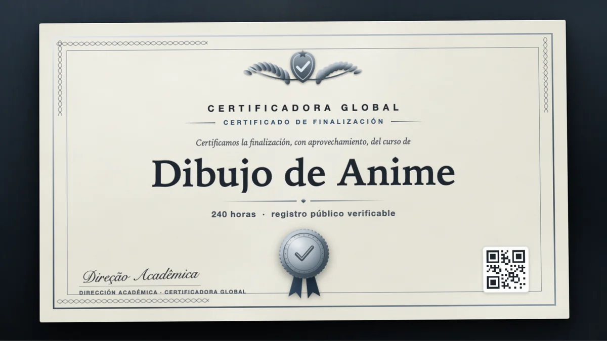 Portada del curso Dibujo de Anime