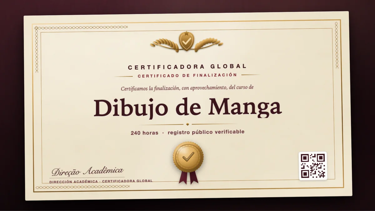 Portada del curso Dibujo de Manga