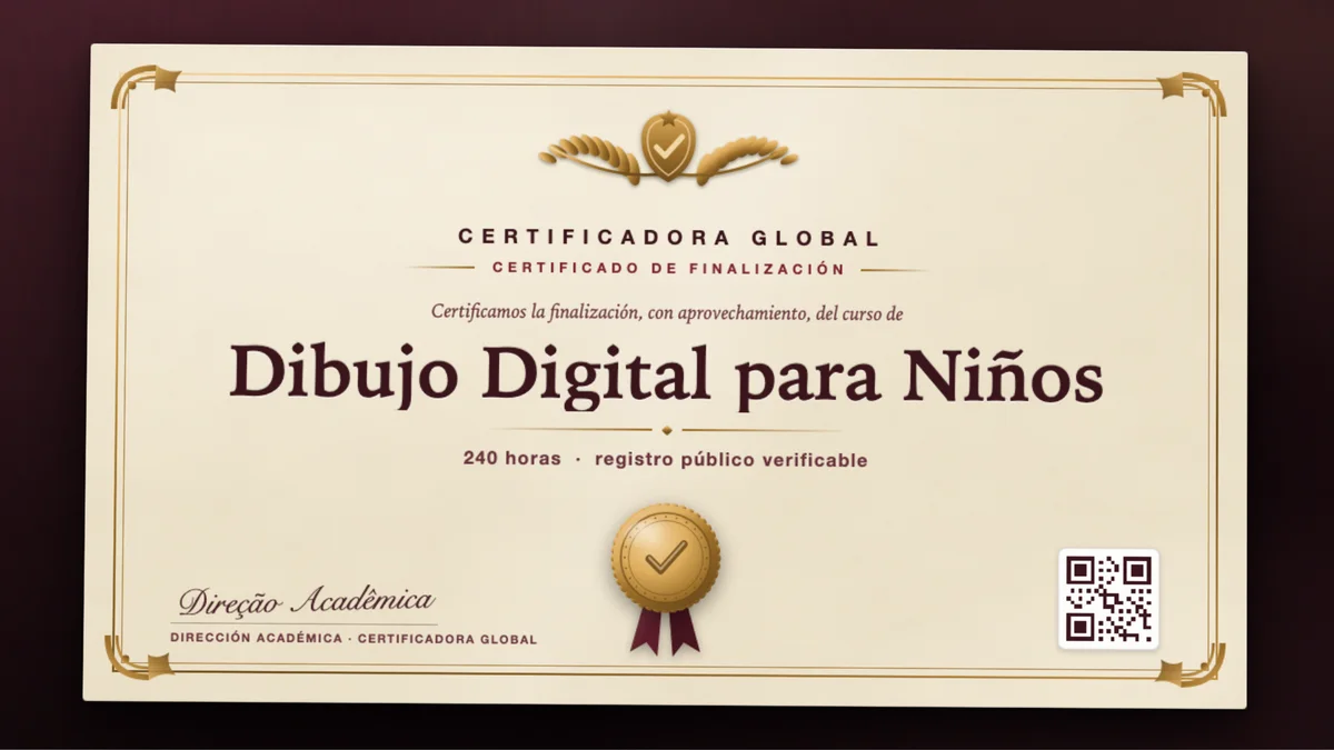 Portada del curso Dibujo Digital para Niños