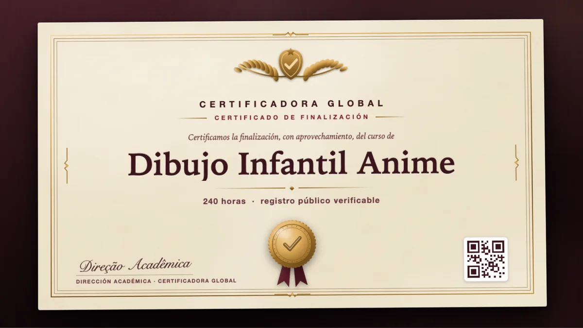 Portada del curso Dibujo Infantil Anime