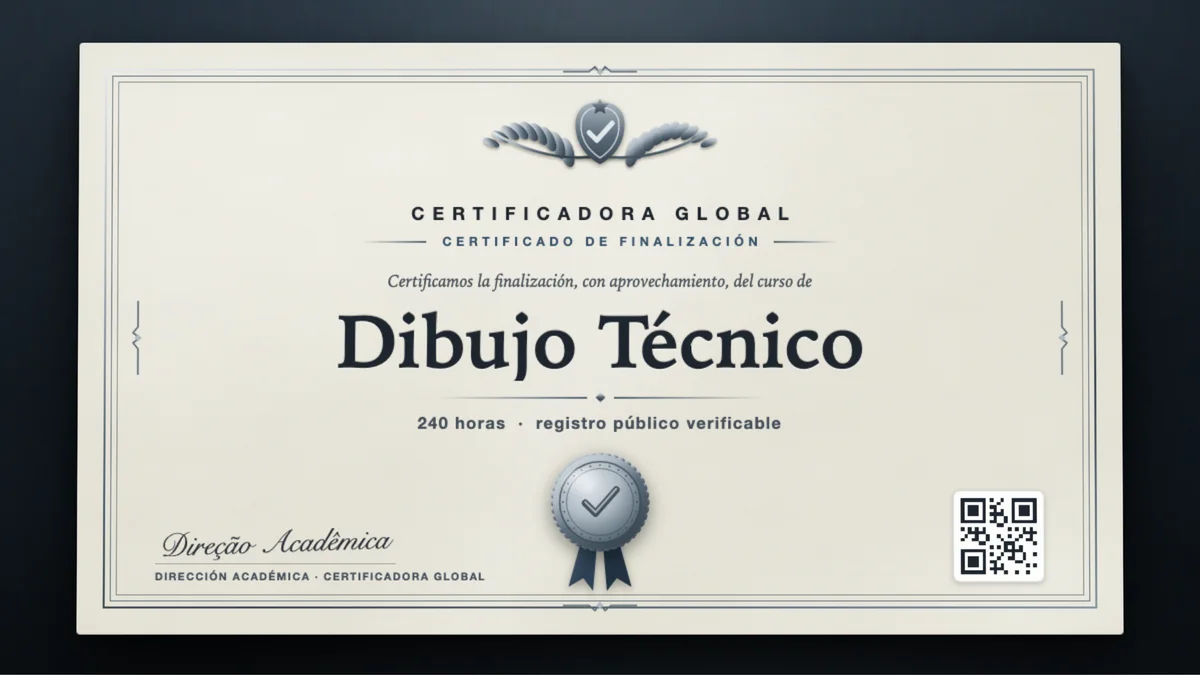 Portada del curso Dibujo Técnico