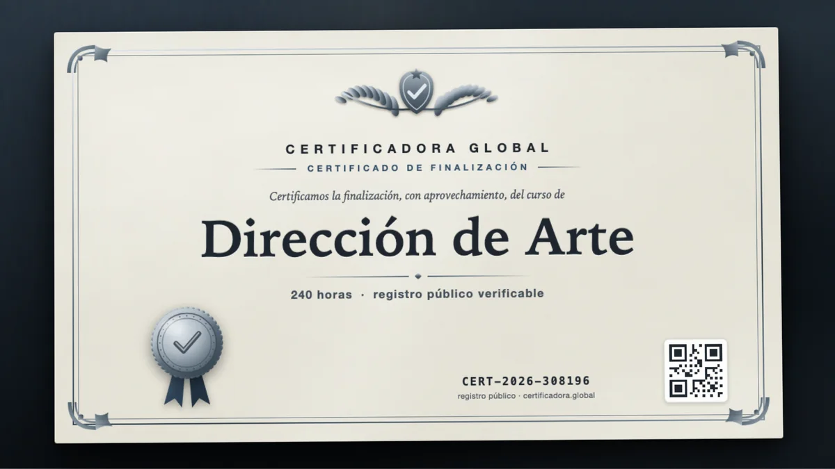 Portada del curso Dirección de Arte
