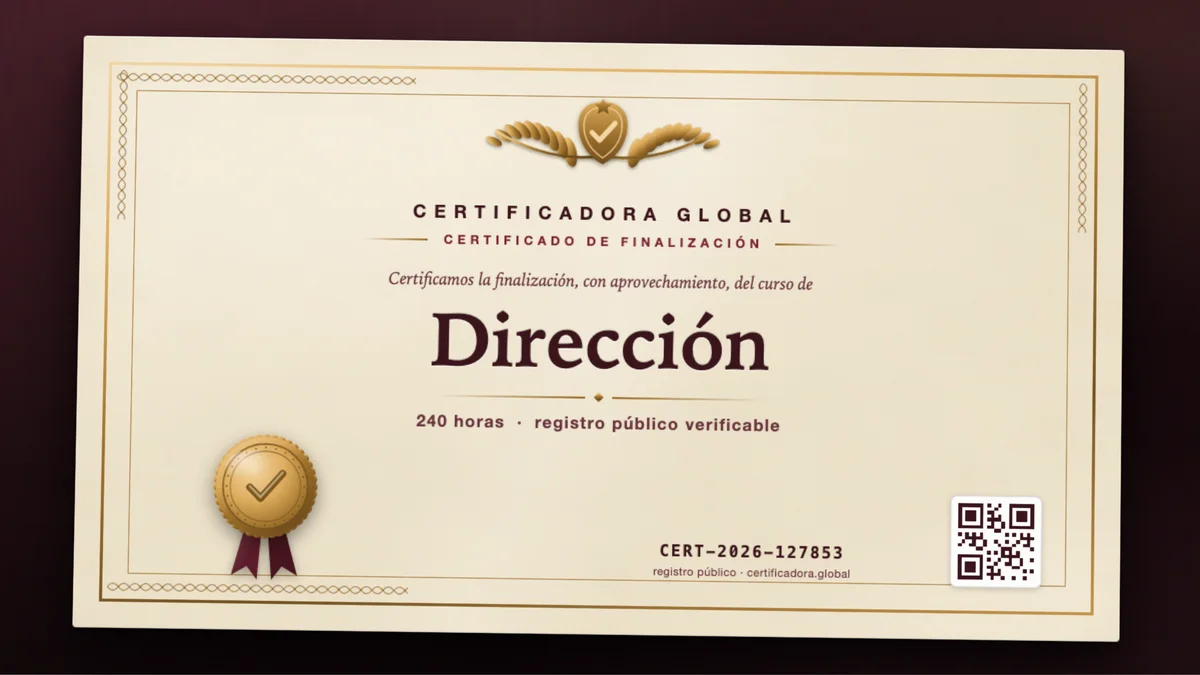 Portada del curso Dirección
