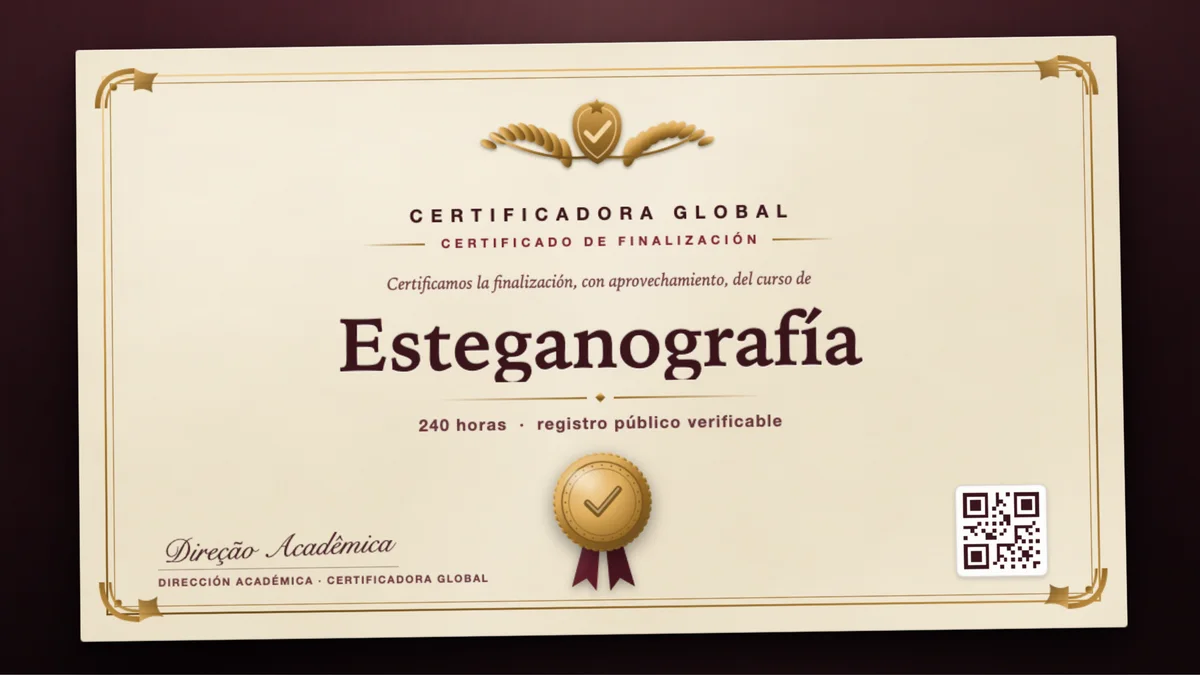 Portada del curso Esteganografía