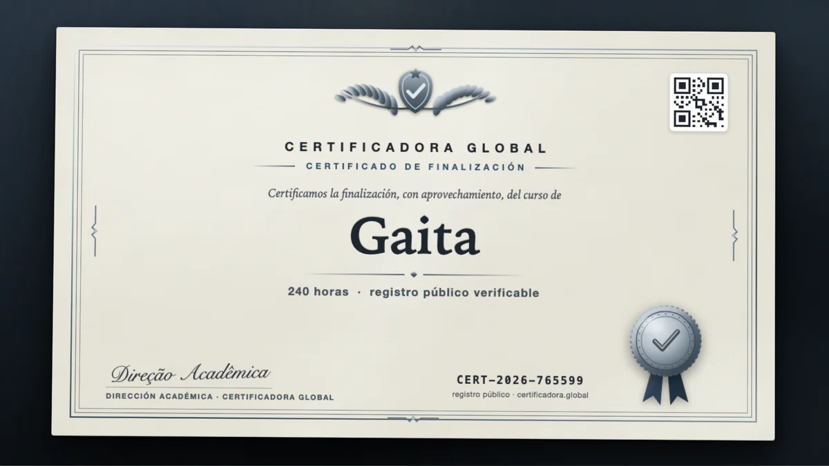 Portada del curso Gaita