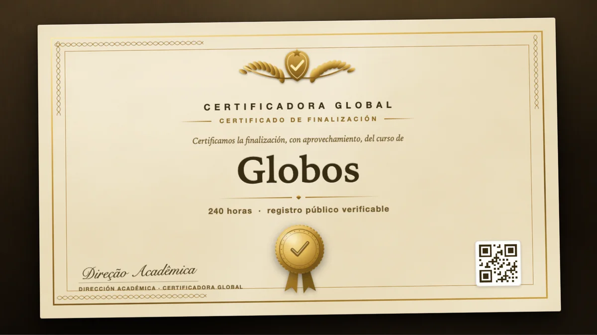 Portada del curso Globos