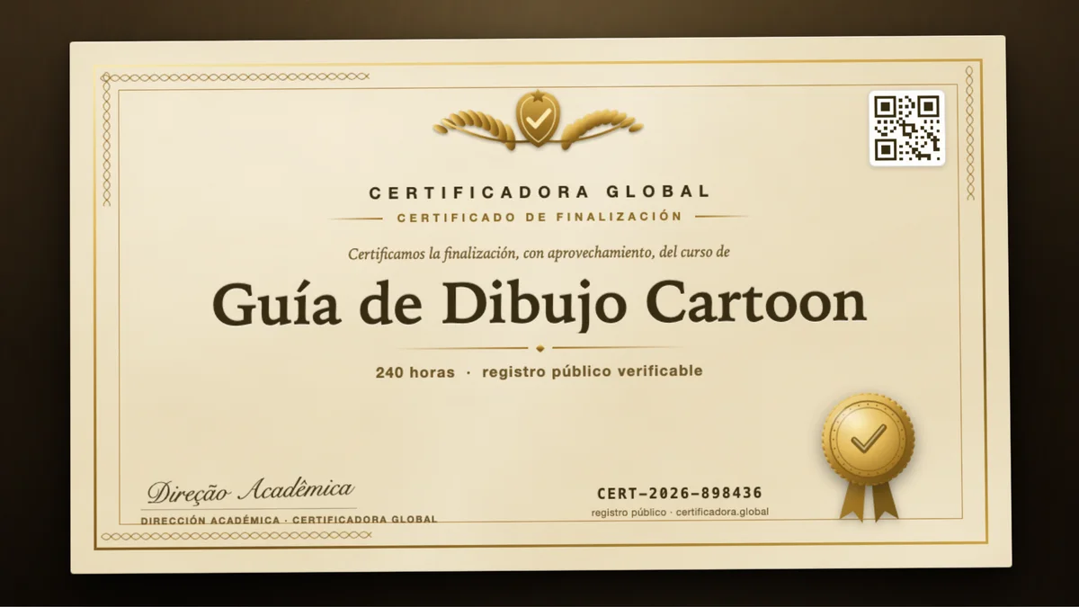 Portada del curso Guía de Dibujo Cartoon