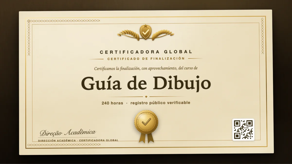 Portada del curso Guía de Dibujo
