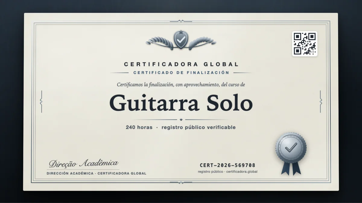 Portada del curso Guitarra Solo